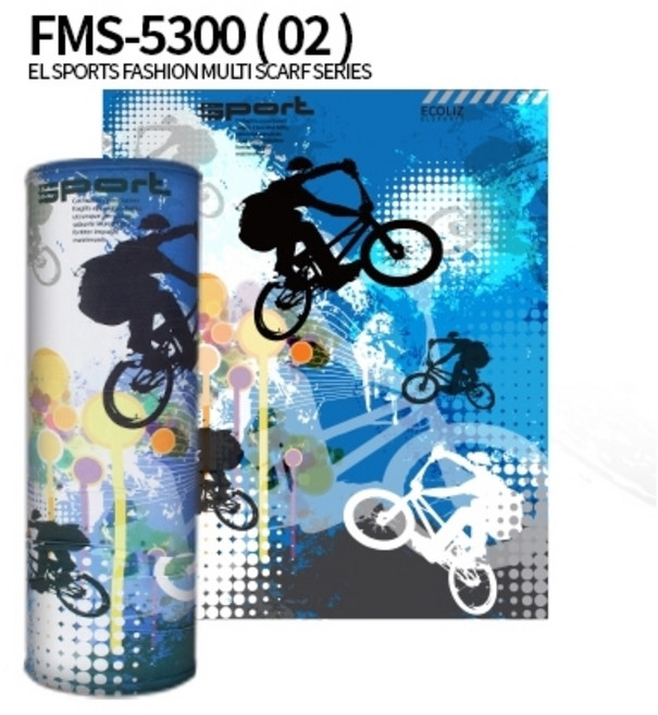 에코리즈 패션 멀티 스카프 FMS-5300, 02, 1개