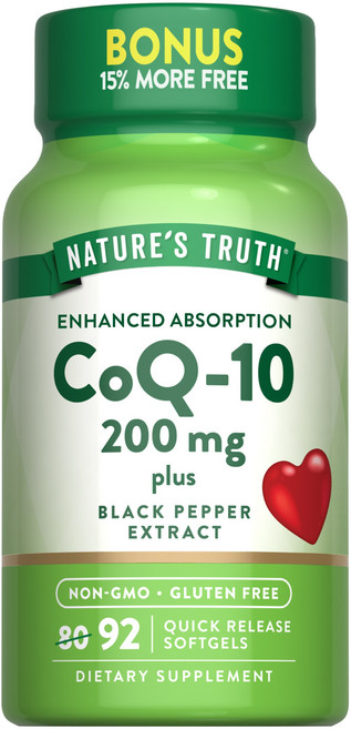 네이쳐스 트루스 CoQ10 200 mg 소프트젤, 1개, 92정