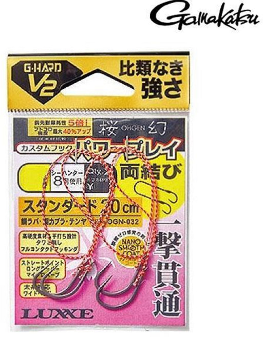 가마가츠 GH-V2 사쿠라 앵환 커스텀 훅 타이라바 참돔바늘, OGN031 M, 1개