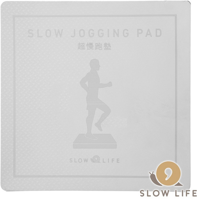 SLOW LIFE 方形超慢跑墊 2.8公分 P24715, 灰公分, 1個