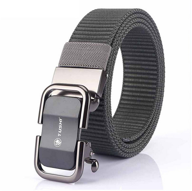 Tushi 캐주얼 자동 벨트 스포츠 남자 자동버클 허리띠 BABAZON 30