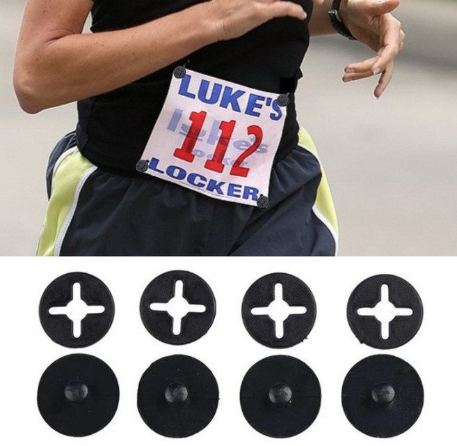 올피노 레이스 등번호 고정버튼 마라톤 배번호 4p 1세트