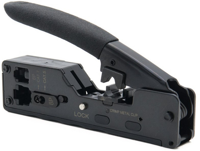 Coms 클림핑 랜툴 RJ45 랜선 전화선 IH245, 1개