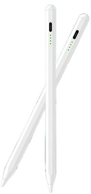 iPad 專用觸控筆 防誤觸電容筆 平板觸控手寫筆 繪畫筆, 1個, 白色 （通用款）, 白