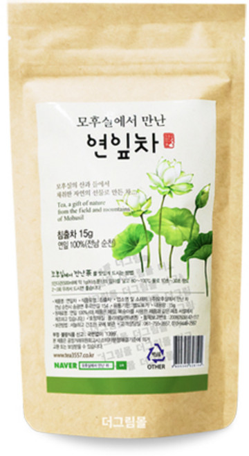 모후실에서 만난 차 연잎 국내산 연잎차15g, 15g, 1개, 1개입