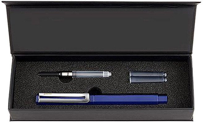 모나미 153 네오 만년필 세트, F, 인디고