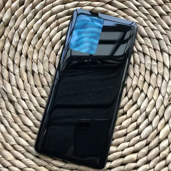 Xiaomi 11T Pro 후면 하우징 패널 케이스(카메라 렌즈 교체 + 스티커 포함)용 투명 유리 배터리 커버, 11 Black No Lens