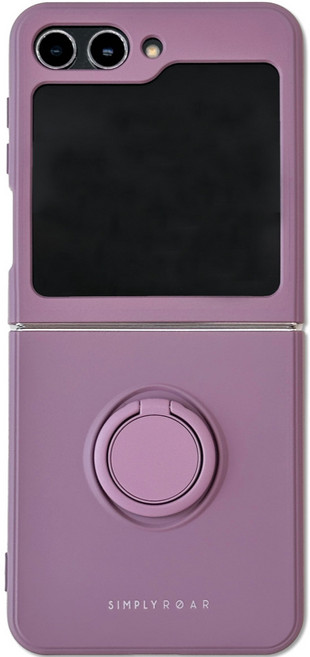 영스피플 심플 핑거링 실리콘 Z플립 호한 케이스 6 5 4 3 심플 귀여운 무광 컬러 고리