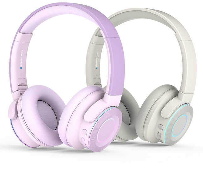 블라우풍트 아동 청력보호 블루투스 5.3 키즈 헤드셋 BLP-BH551 퍼플