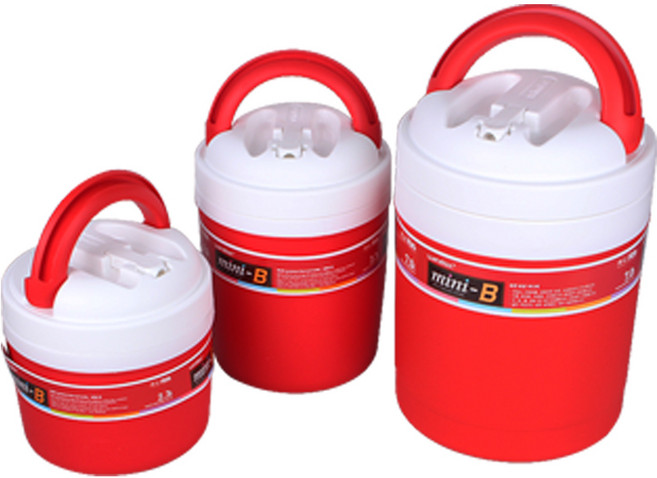 어벤툴즈 미니비 보온보냉물통 레저 캠핑 등산 낚시 야외물통, 2.3리터, 1개