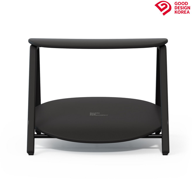로우모 하이엔드 풋레스트 - 디자인과 편안함의 완성, 블랙