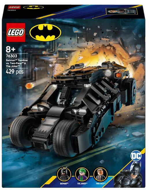 레고 슈퍼히어로 DC 배트맨TM 텀블러 대 투페이스TM와 조커TM 레고 76303, 혼합색상, 1개