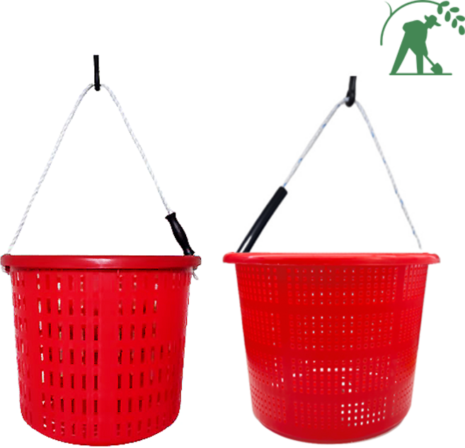 청년농자재 수확바구니 사과바구니 오미자 복숭아 블루베리 복분자 과수원 다용도 바구니, 오미자 바구니, 1개