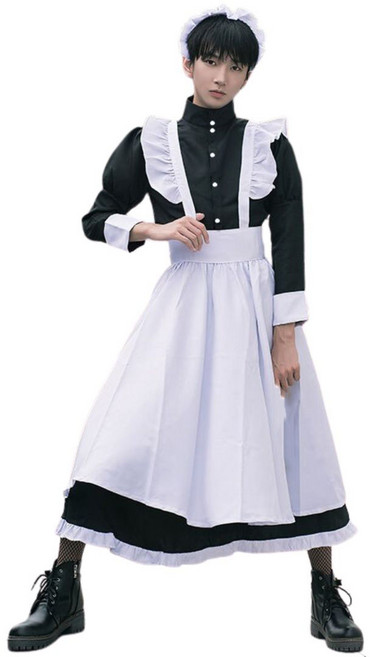 코스프레 메이드복 코스튬 하녀복 원피스 의상 Cosplay role-playing games