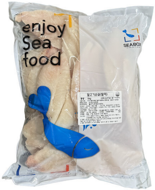 달고기 순살 단백질 생선 흰살 초등학생 필렛 가시제거 뼈없는 업소용 생선가스 13시 이전 당일배송, 1개, 1kg