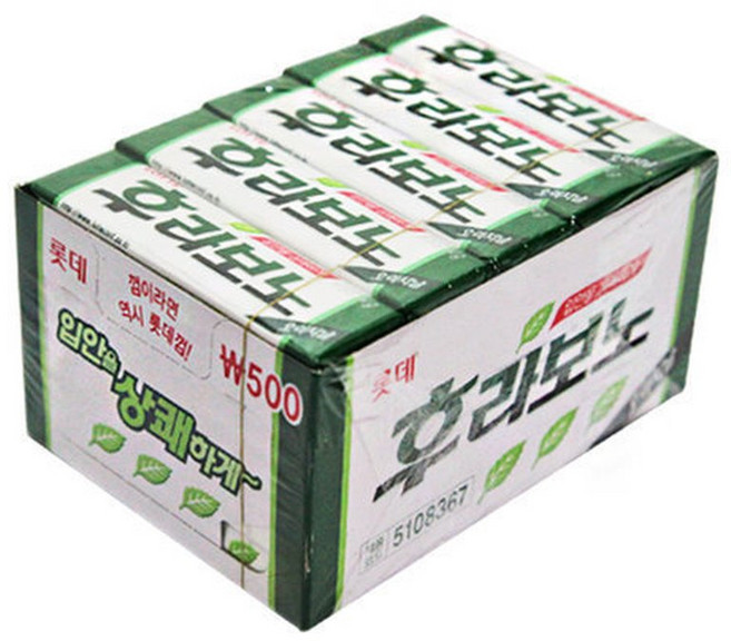 롯데 후라보노26g 15개입 1개, 26g
