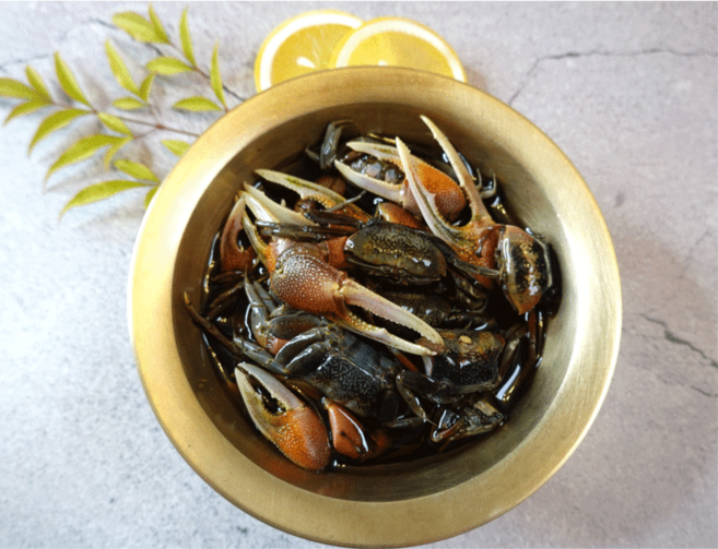 농게장 뻘농게장 농개장 간장게장 빨간발게장 능쟁이젓 게장, 1개, 1L