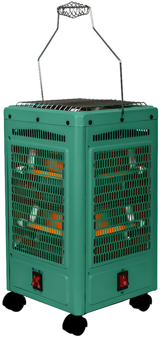 유니맥스 미니 오방향 전기히터, UMH-5W5131MN-GN, 그린