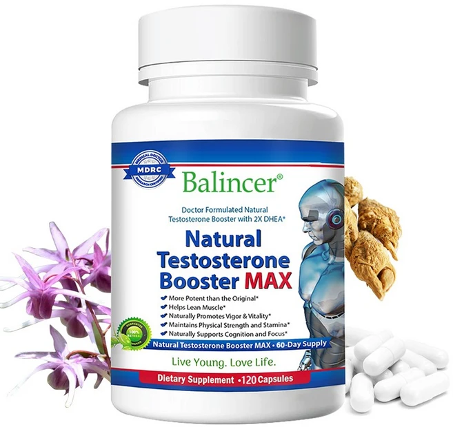 50세 이상 남성을 위한 테스토스테론 부스터 남성을 위한 최대 테스토스테론 부스터 보충제 리비도 근력 강화 슈퍼 운동 에너지 보충제, 120캡슐-3병, 120정 - 쿠팡