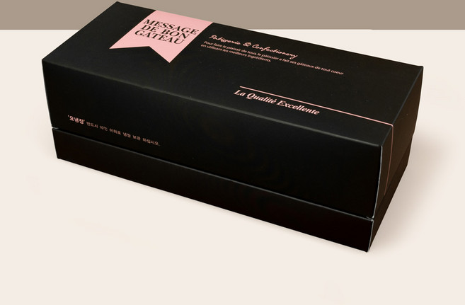 제이팩토리 선물포장 롤케익 상자 포장 케이스, 50개, 분홍