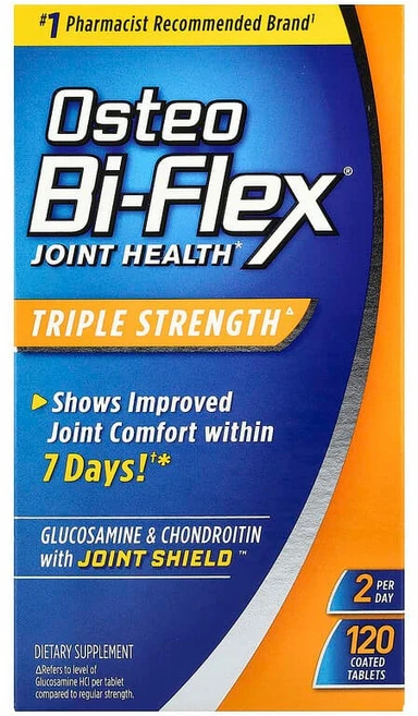 Osteo Bi-Flex 관절 건강 트리플 스트렝스 코팅정제 120정 OBF-03578, 1개 - 쿠팡
