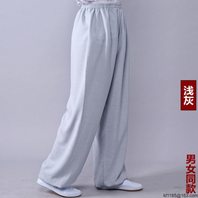 무술 국선도 도복 통큰 바지 운동 훈련 쿵후 주짓수 와이드 팬츠