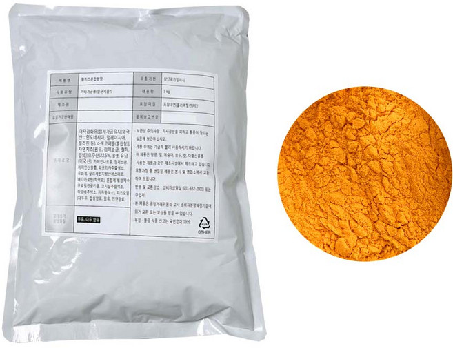 꼬미다 황치즈 분말 가루 쿠키 크럼블 뽀또, 1kg, 1개