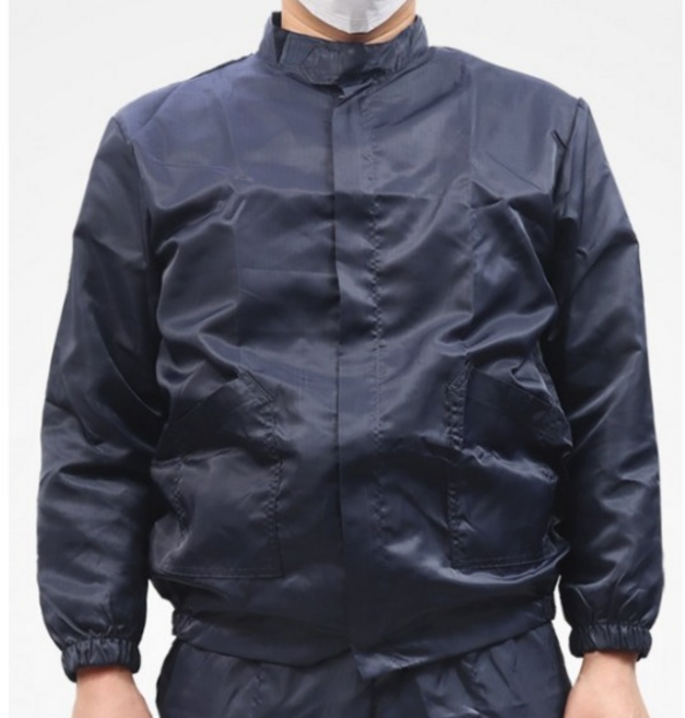 MK 제전복 방진복 상의 C카라, M, 상의C_네이비, 1개