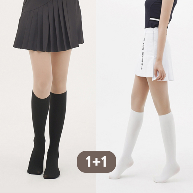 미제르바 골프 투톤 스타킹 고탄력 팬티스타킹