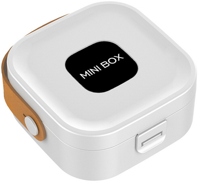 GLBO 다용도 아크릴 이어폰 정리함 미니 선 정리함 / 책상 충전기선 깔끔 선정리 케이스 / 해외여행 필수품 준비물 소형 보관 파우치SNH, 1개, 화이트