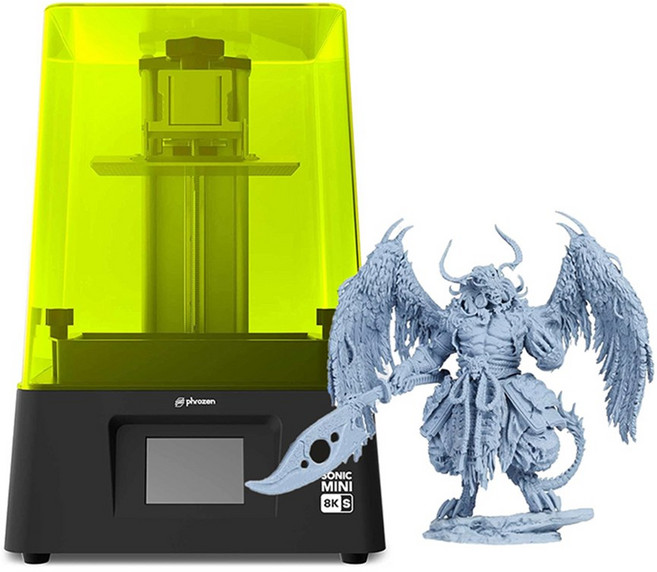 Phrozen Sonic Mini 8K S LCD 송진 3D 프린터 최대 해상도 22 m 7 1 인치 화면 165 72 170mm 볼륨, 옵션 1