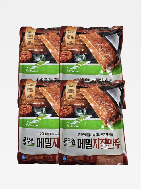 (냉동)[풀무원]메밀지짐만두400g, 400g, 4개