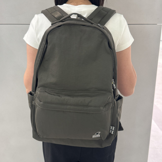 [국내정식매장] 캉골 가방 Kangol 에센셜 타이탄 백팩 1496 카키 책가방