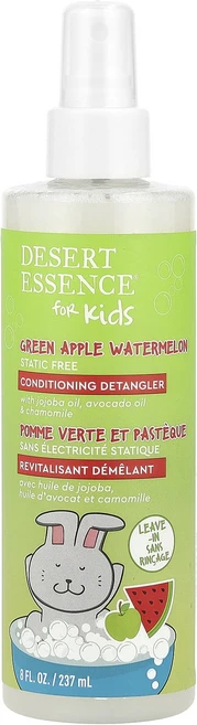 Desert Essence 어린이용 컨디셔닝 디탱글러 청사과 수박 237ml(8fl oz), DesertEssence어린이용컨디셔닝디탱글러청사과수박 - 쿠팡