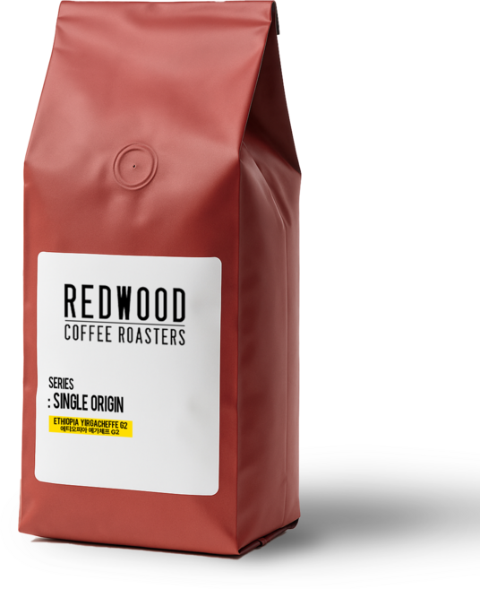 레드우드커피 에티오피아 예가체프 G2 산미있는 원두, 200g, 홀빈(분쇄X), 1개