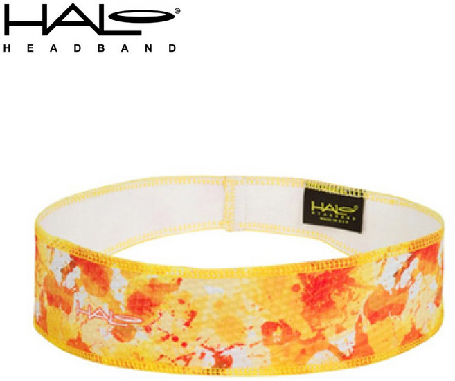 [미국 할로 정품] 스포츠 헤드밴드 2인치밴드형, 에어스타버스트, 1개