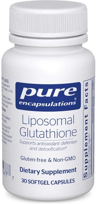 퓨어엔캡슐레이션스 리포좀 글루타치온 Liposomal Glutathione 30정, 1개 - 쿠팡