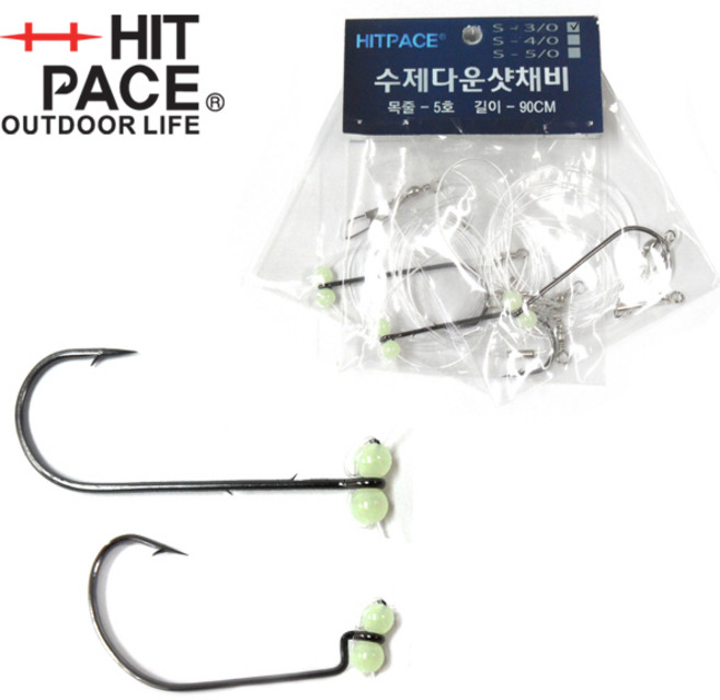 히트페이스 수제다운샷채비 (쓰리샷), 1개