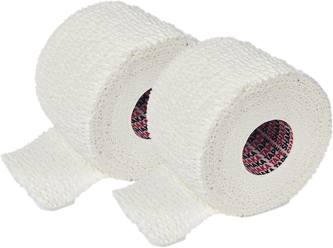 [1+1] 1티어 훅그립테이프 볼링 크로스핏용 훅그립 중약지, 티타늄화이트(Titanum White), 2개