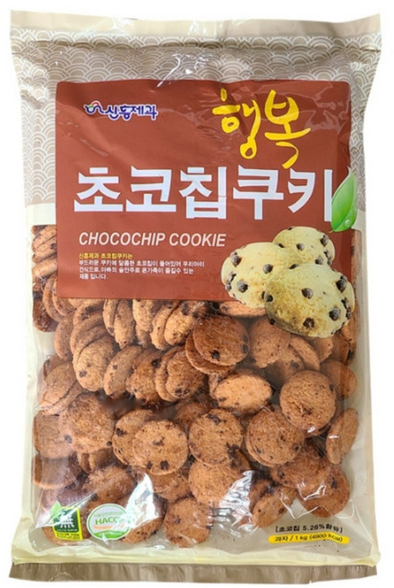 신흥 행복 초코칩쿠키, 1kg, 1개