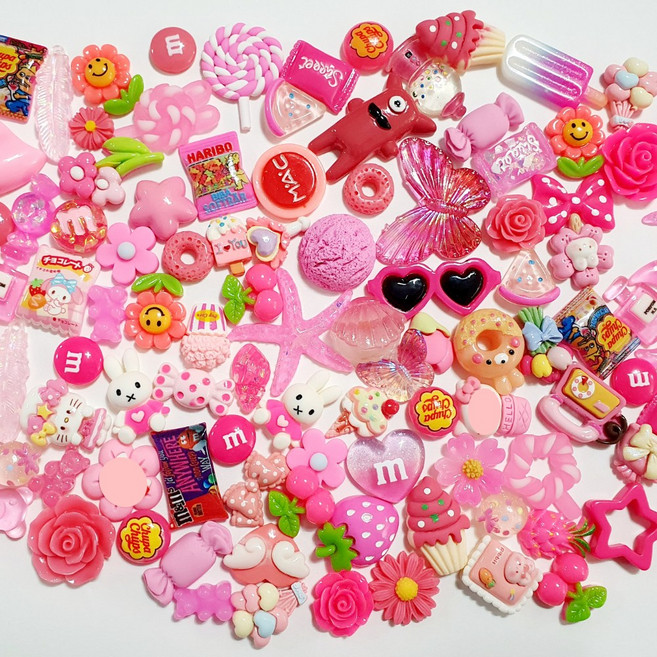 고퀄리티 대용량 데코덴 파츠 탑꾸 폰케이스 꾸미기 DIY 방과후 수업 재료