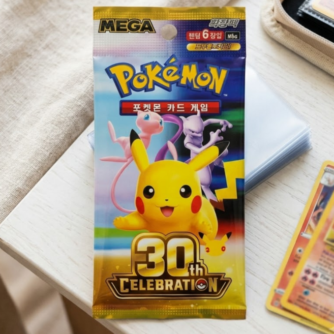 8위 - 포켓몬카드 TCG [국내발송] [미개봉] MEGA 확장팩 2팩 30주년 셀레브레이션 CELEBRATION M