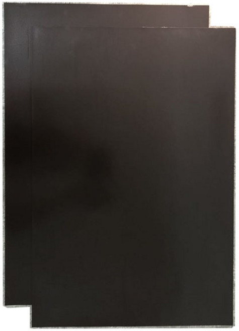 [제이스마그네트] 고무자석 판 시트 사진 절단 냉장고 부착용 강력 고무자석판 0.5T 1T 1.5T 2T 3T 4T 5T, 접착 등방성 450mmx305mmx0.5mm_2장세트