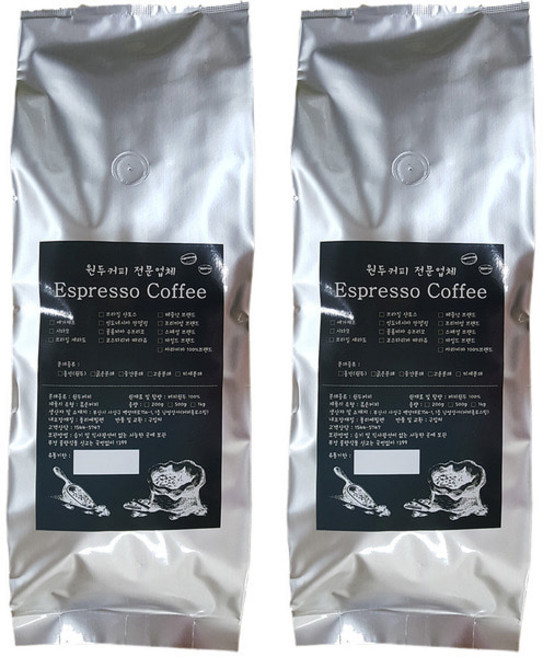 베트남 로부스타 500g 원두커피, 2.더치커피용(고운분쇄), 1개
