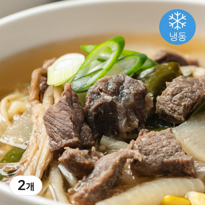 소담소담 한우 맑은 소고기무국 뭇국 1kg, 2개