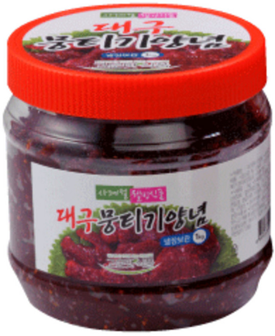고운맛식품/대구뭉티기양념소스1kg(업소용), 1kg, 1개