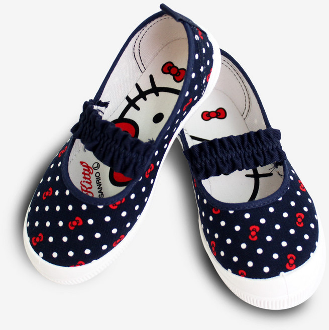 유아 아동 유치원 초등학교 어린이 입학 새학기 준비물 캐릭터 패턴 아사히 헬로키티 네이비 실내화