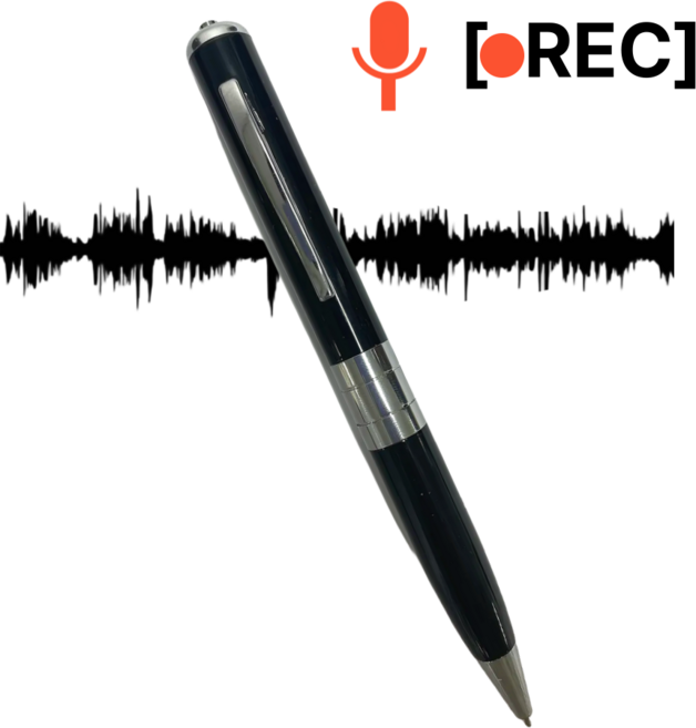 세이브레코드 고음질 볼펜 녹음기 16GB 192시간 저장