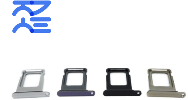 아이폰14프로 유심트레이 교체 iPhone14Pro sim tray (유심핀 포함), 1개, 실버