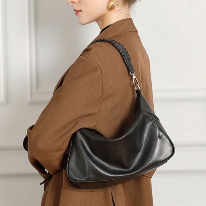 윤휘 여성 소가죽가방 캐쥬얼 가죽 미니백 21P6601